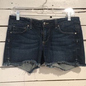Paige Premium Silverlake Cut Off Shorts
